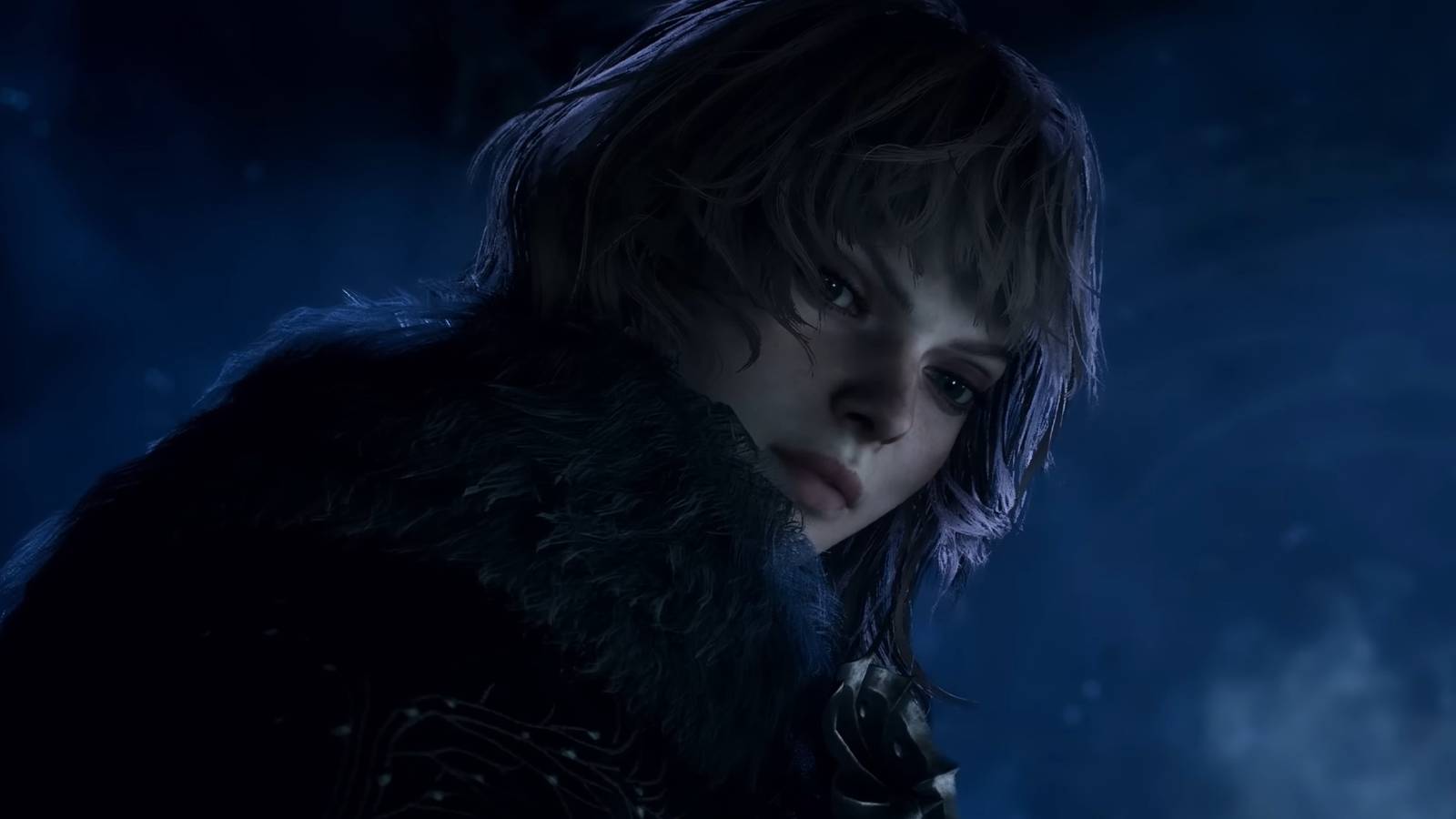 A woman in the dark in Dragon's Dogma 2