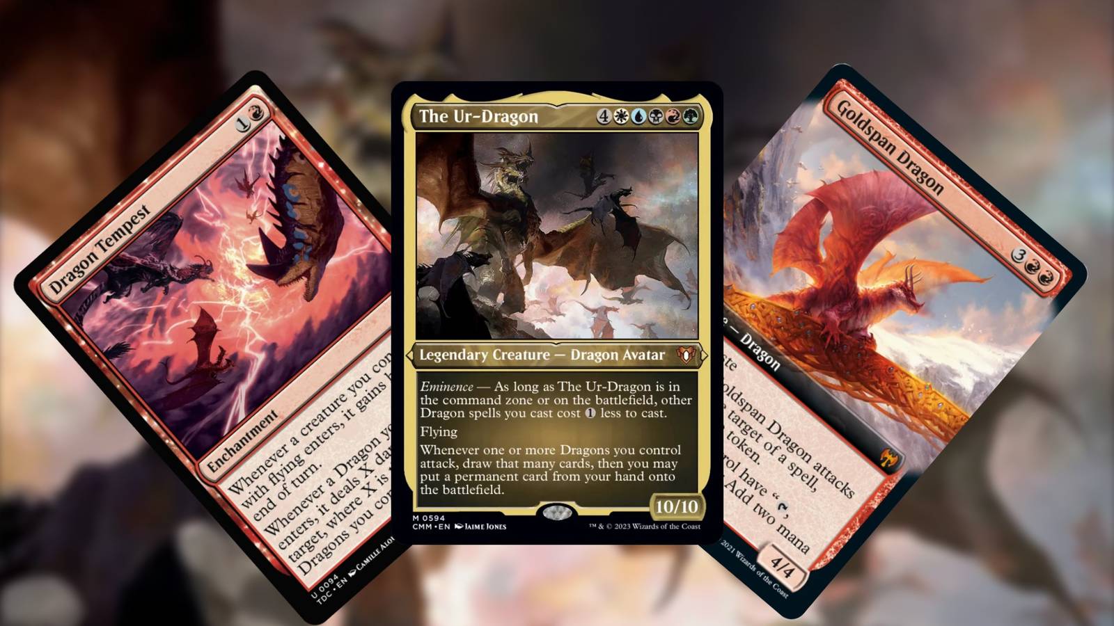 dragon mtg commander deck The Ur-Dragon 100 English cards The 38 Best Dragon Commanders