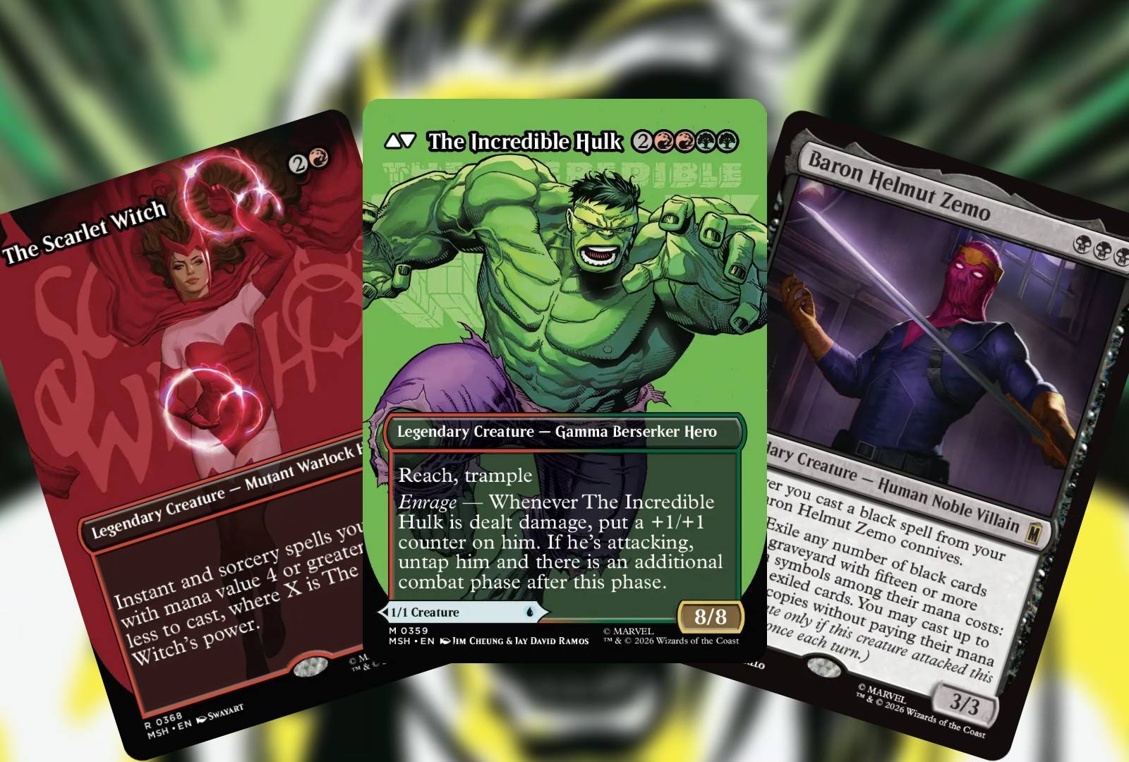 mtg marvel bonus cards All Marvel Bonus Cards : r/MTGRumors