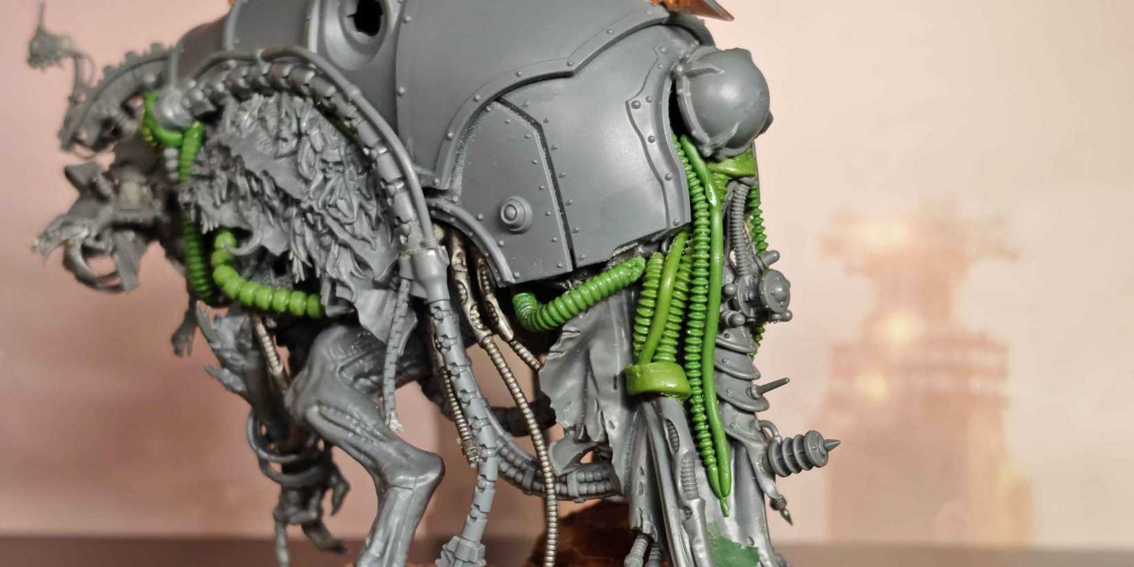 Dark Mechanicus Cawl back view