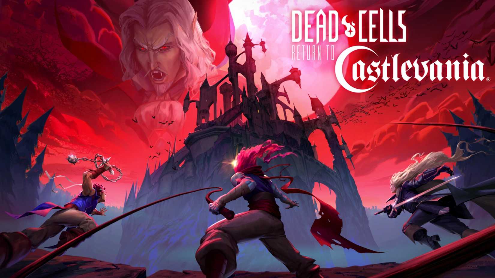 Key art for Dead Cells' Return to Castlevania DLC.