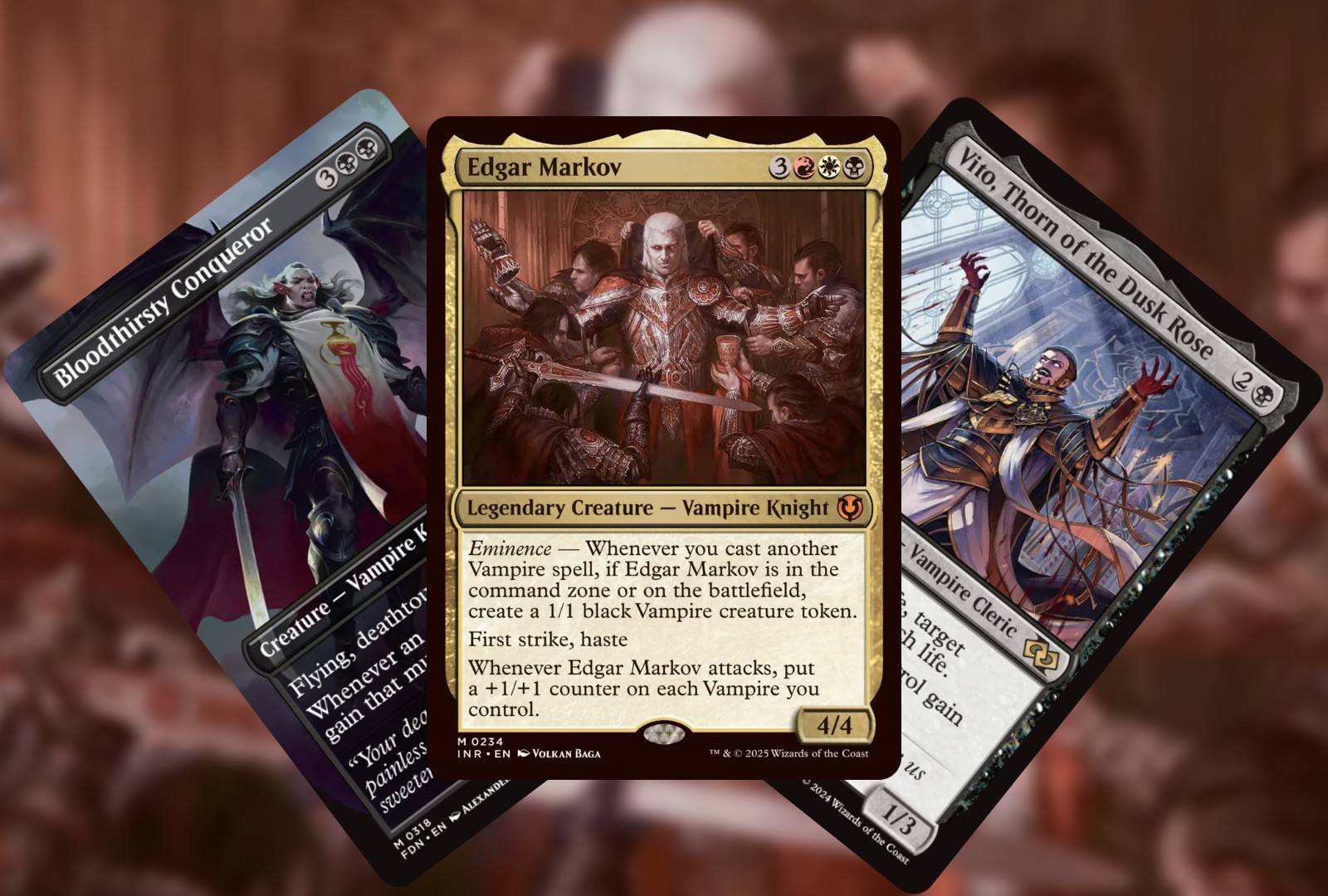 mtg vampire commander deck Vampires - Edgar Markov and Arcane Wizardry Elite Commander Vampire Deck -