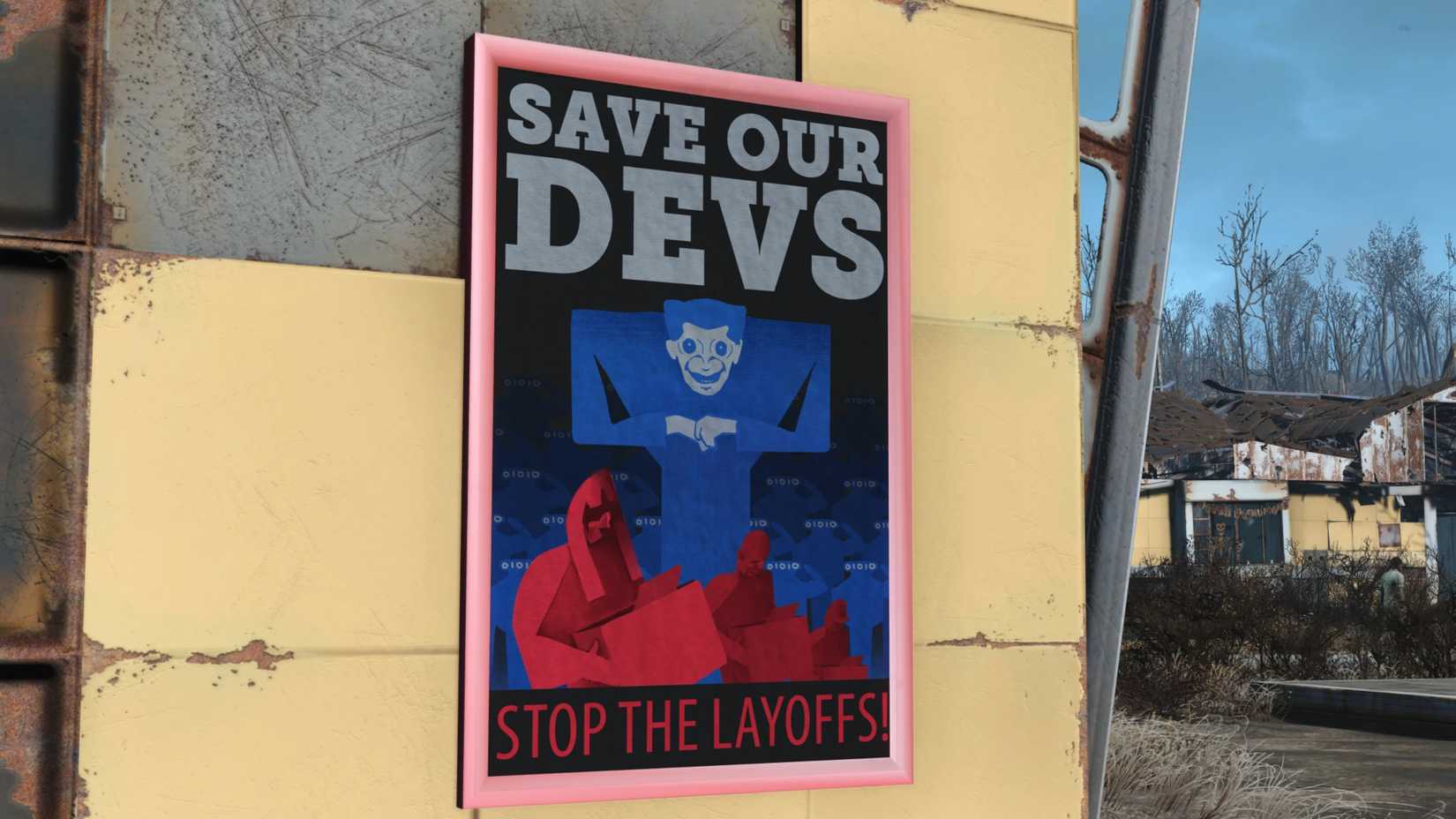 Sign in Developers from Pro-Union Fallout 4 Mod.