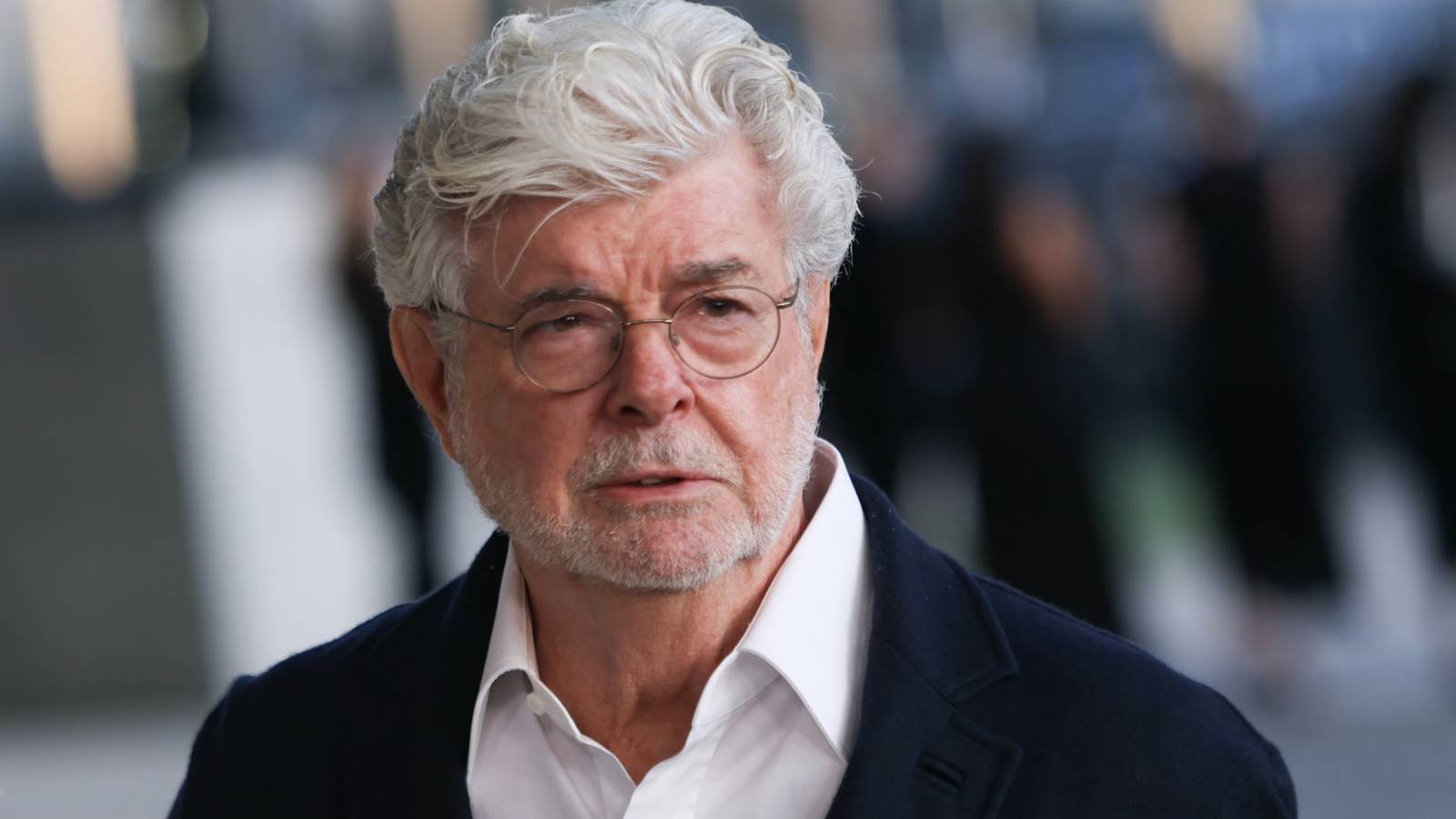 A picture of Star Wars creator George Lucas in 2026.