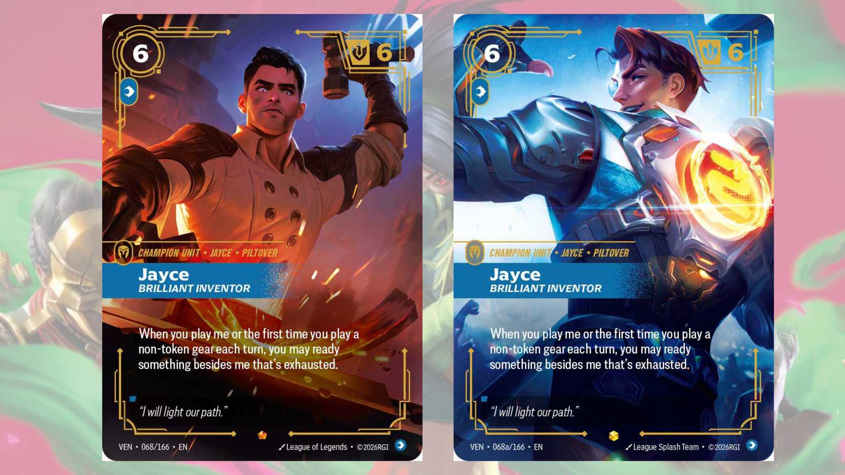 Exclusive Riftbound Vendetta Card Reveal: Jayce, Brilliant Inventor ...
