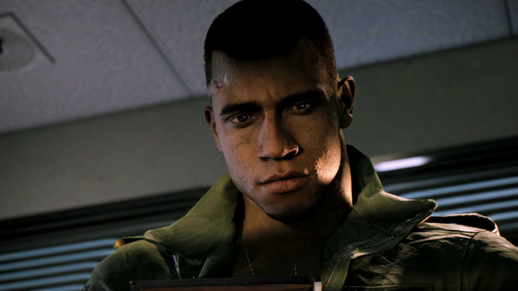 Lincoln Clay looking down in Mafia 3.