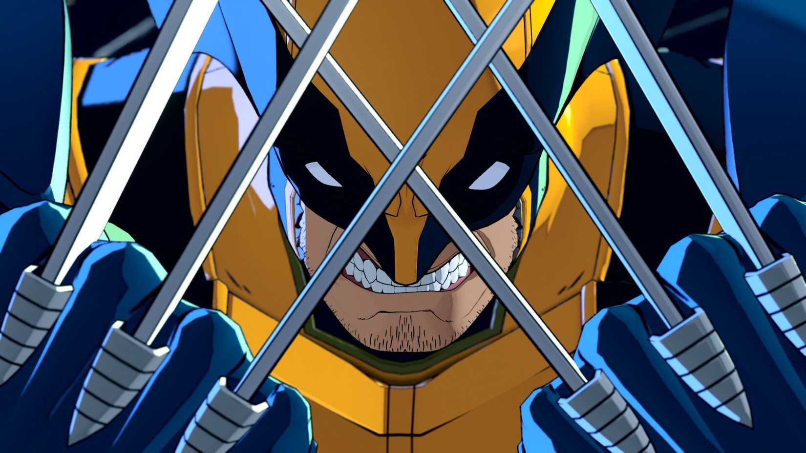 Wolverine with his claws out in Marvel Tokon: Fighting Souls.