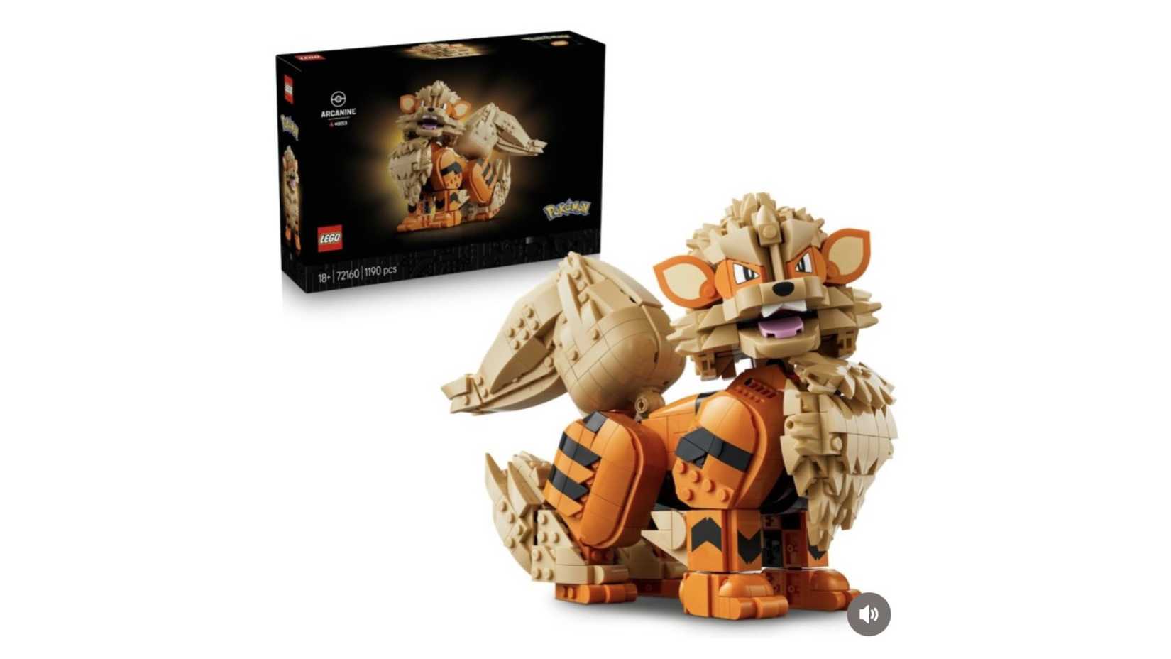 pokemon lego arkanine set.