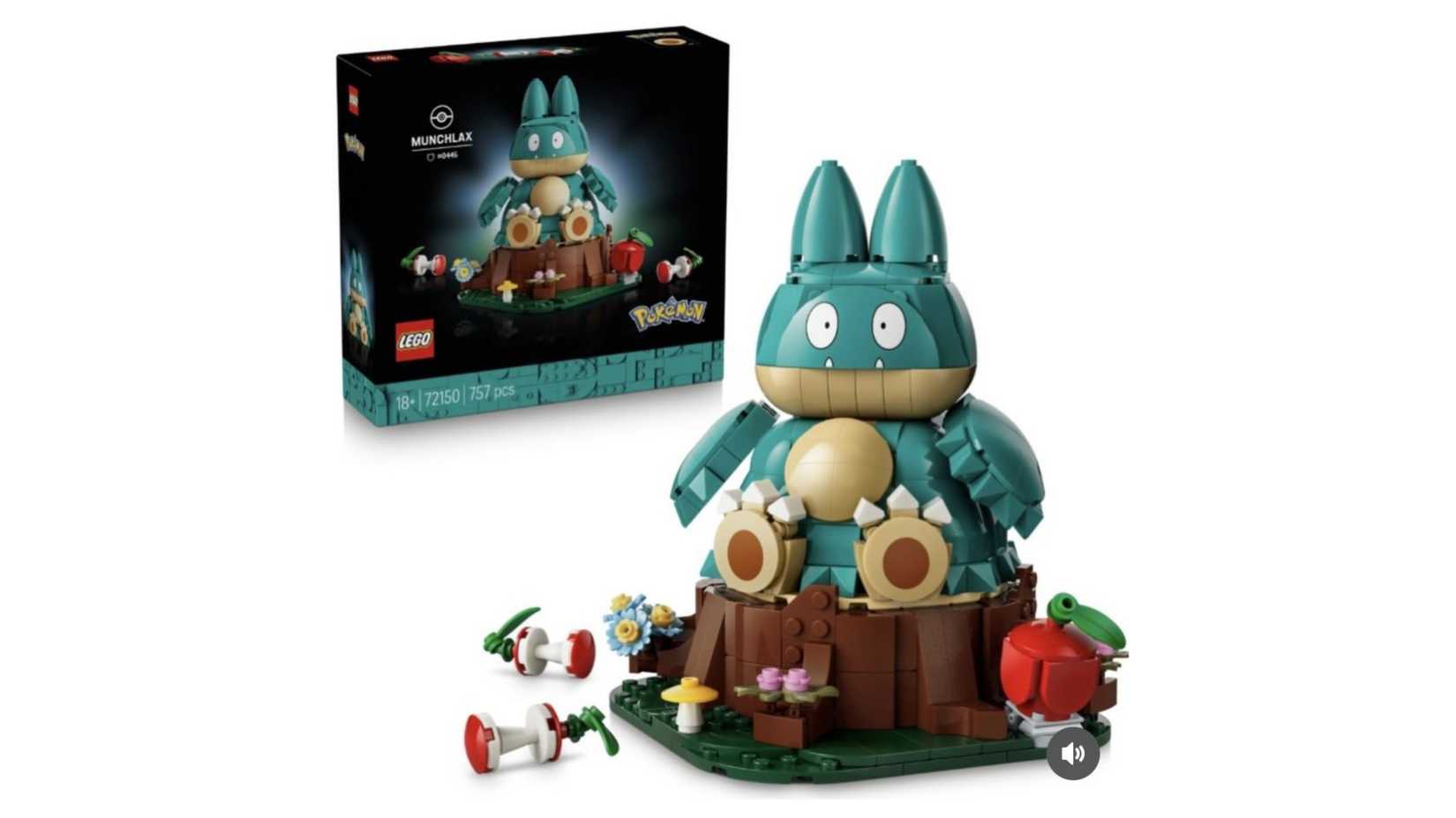 lego pokemon munchlax set.