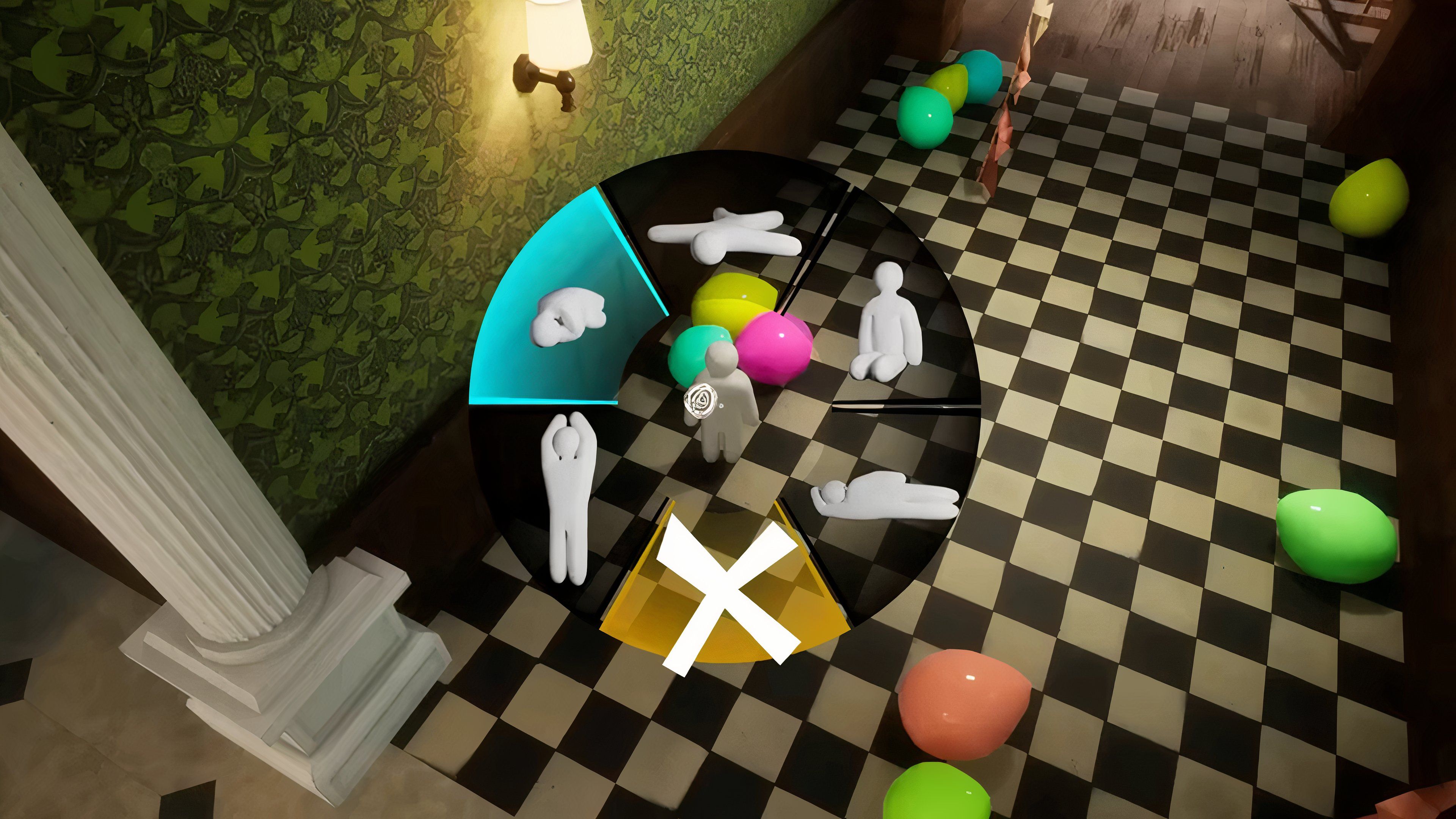 pose wheel in meccha chameleon.
