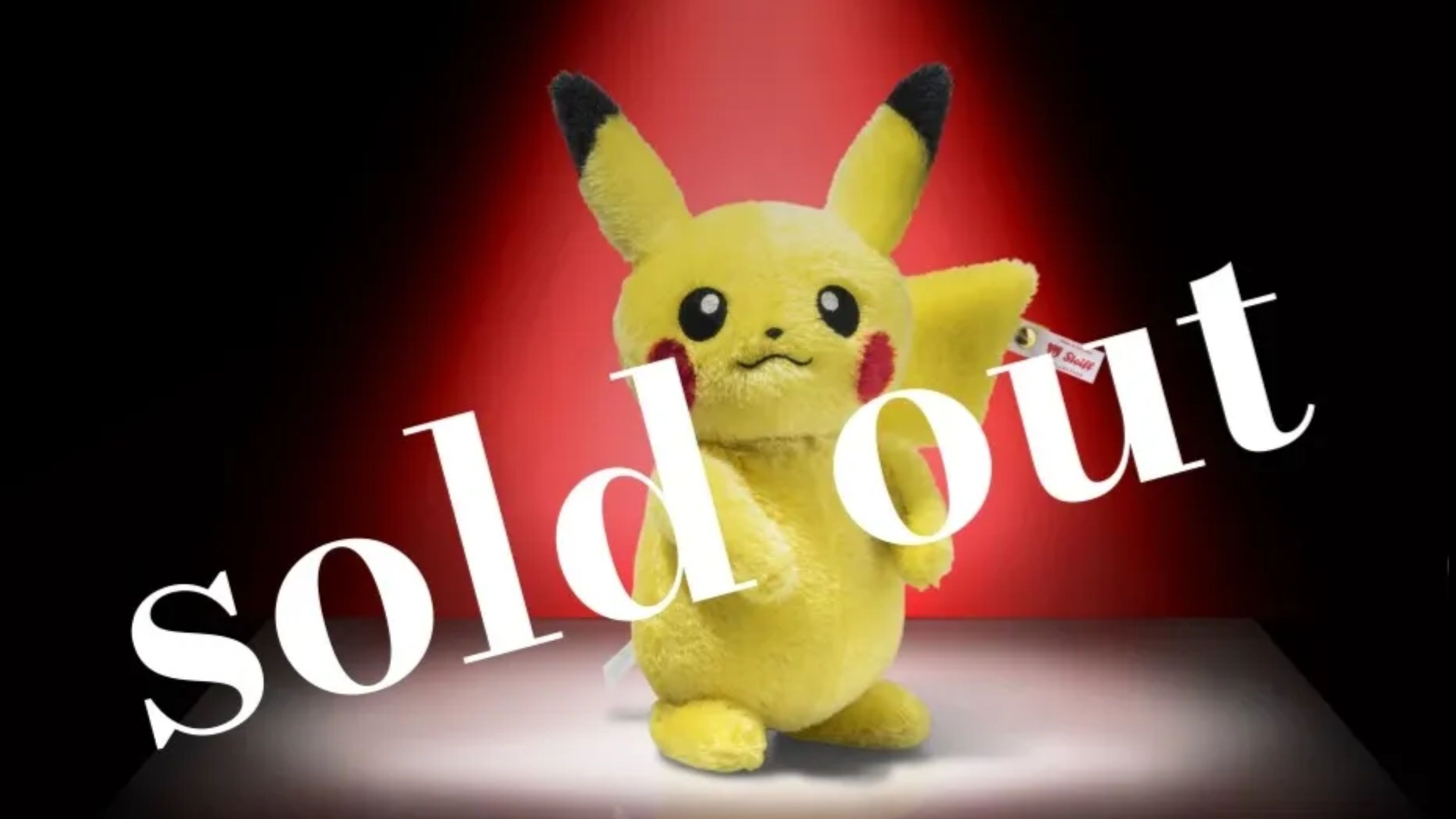 Pokemon Reveals Limited Edition $400 Steiff Pikachu Plush