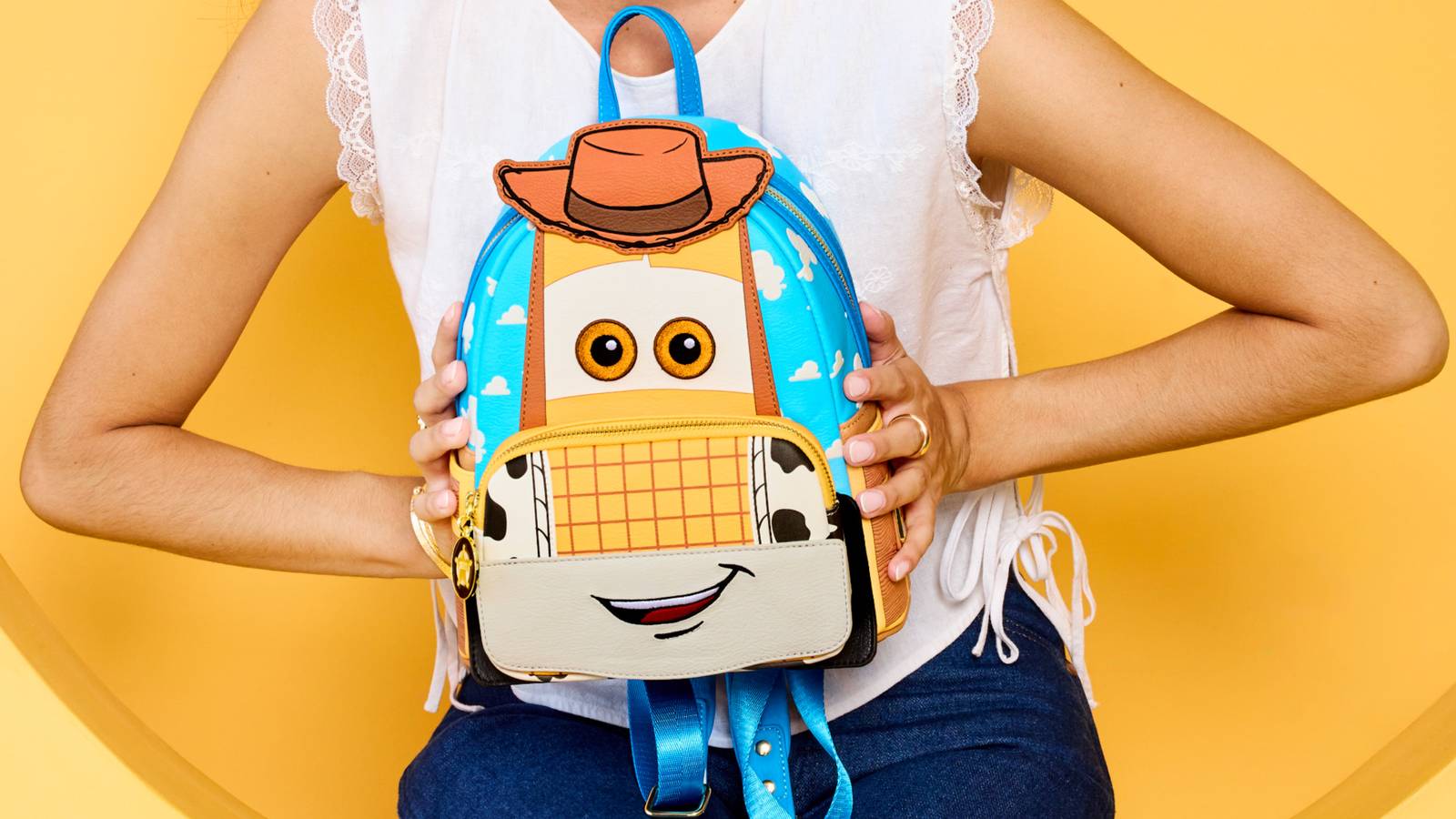 garage mini backpack Brown Handcrafted Leather cell phone Loungefly Reveals D23 2026 Exclusive