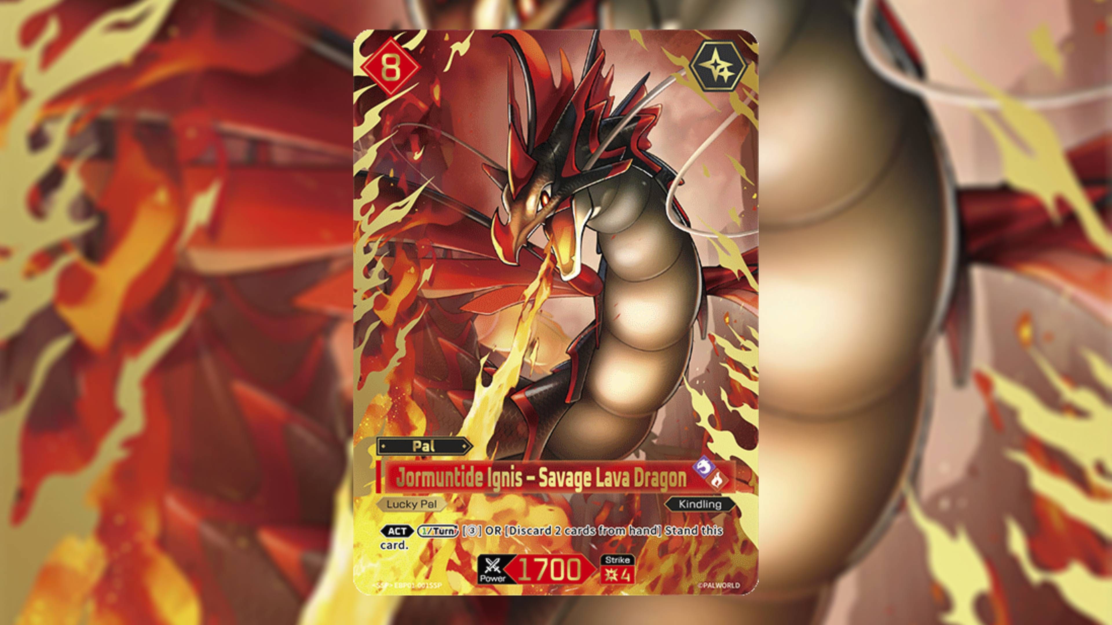 Palworld TCG's Jormuntide Ignis Sells For $1300 Ahead Of Its Release