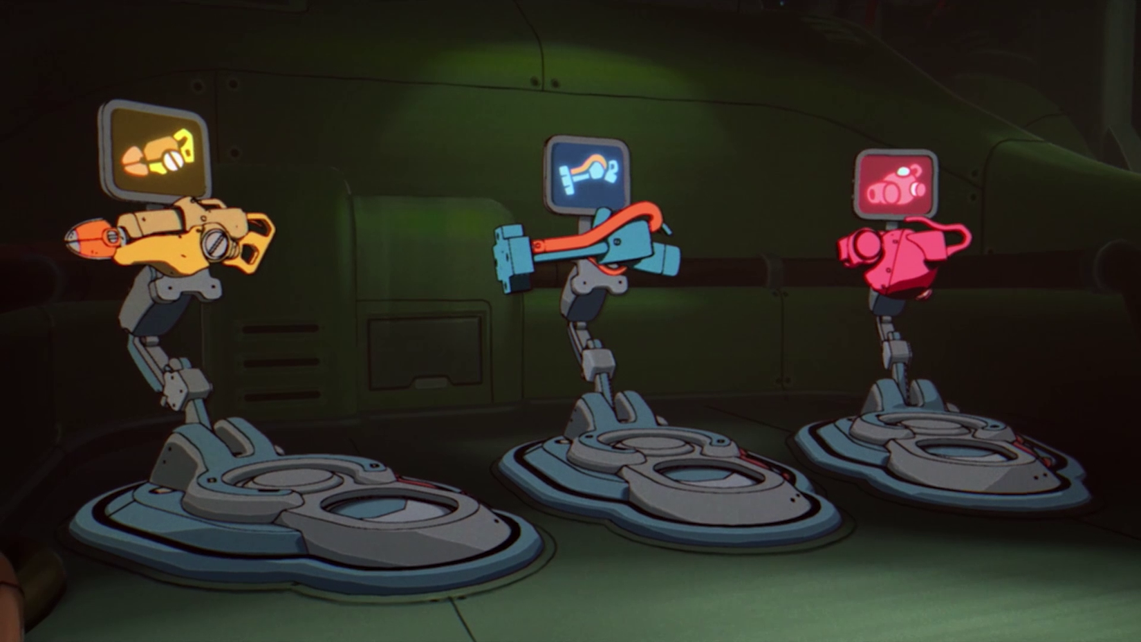 Orbital weapon options.