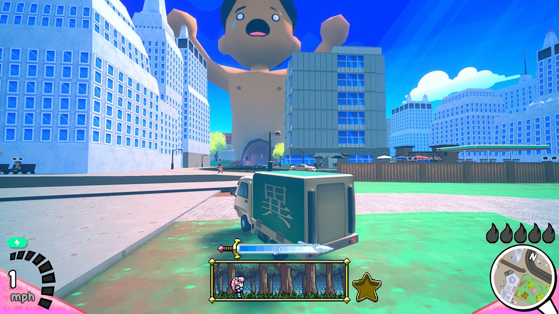 Truck-Kun Is Supporting Me From Another World Is Weeaboo Crazy Taxi