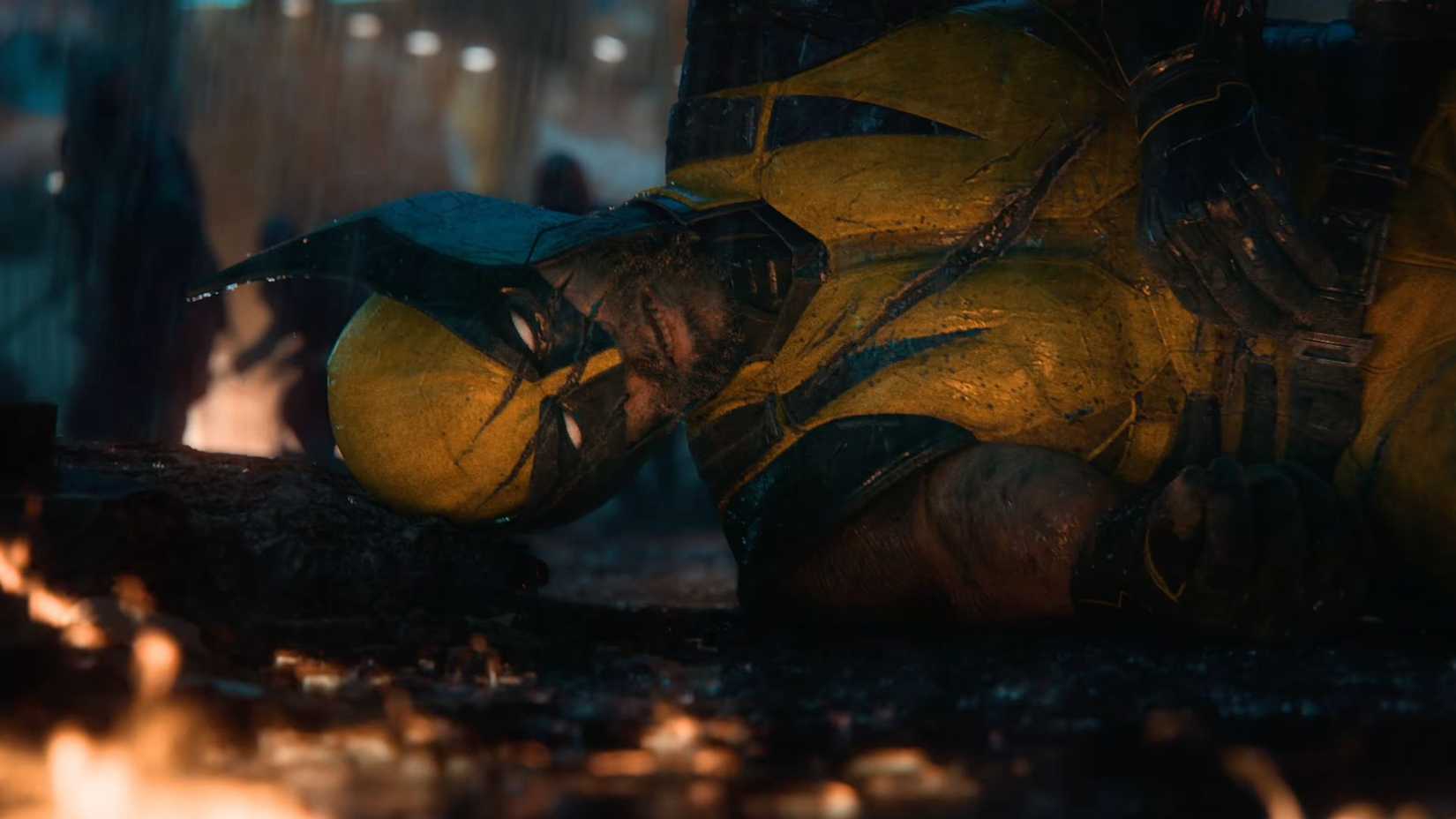 Wolverine looks defeated in Marvel's Wolverine cinematic trailer.