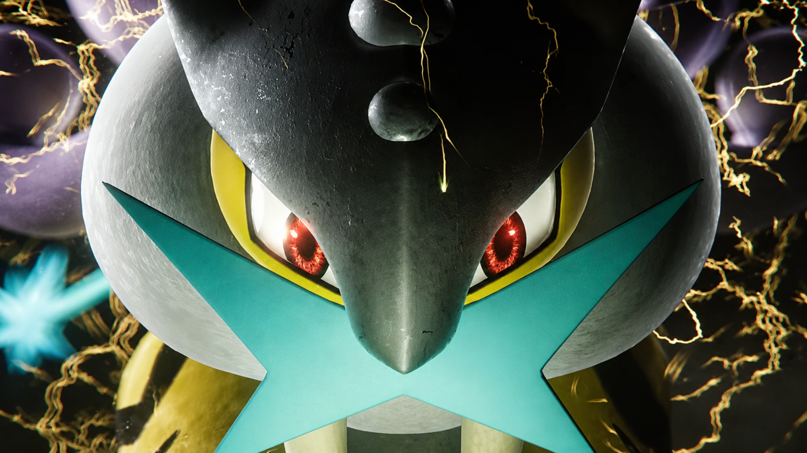 A close-up of Raikou in the new Pokemon TCG reveal.