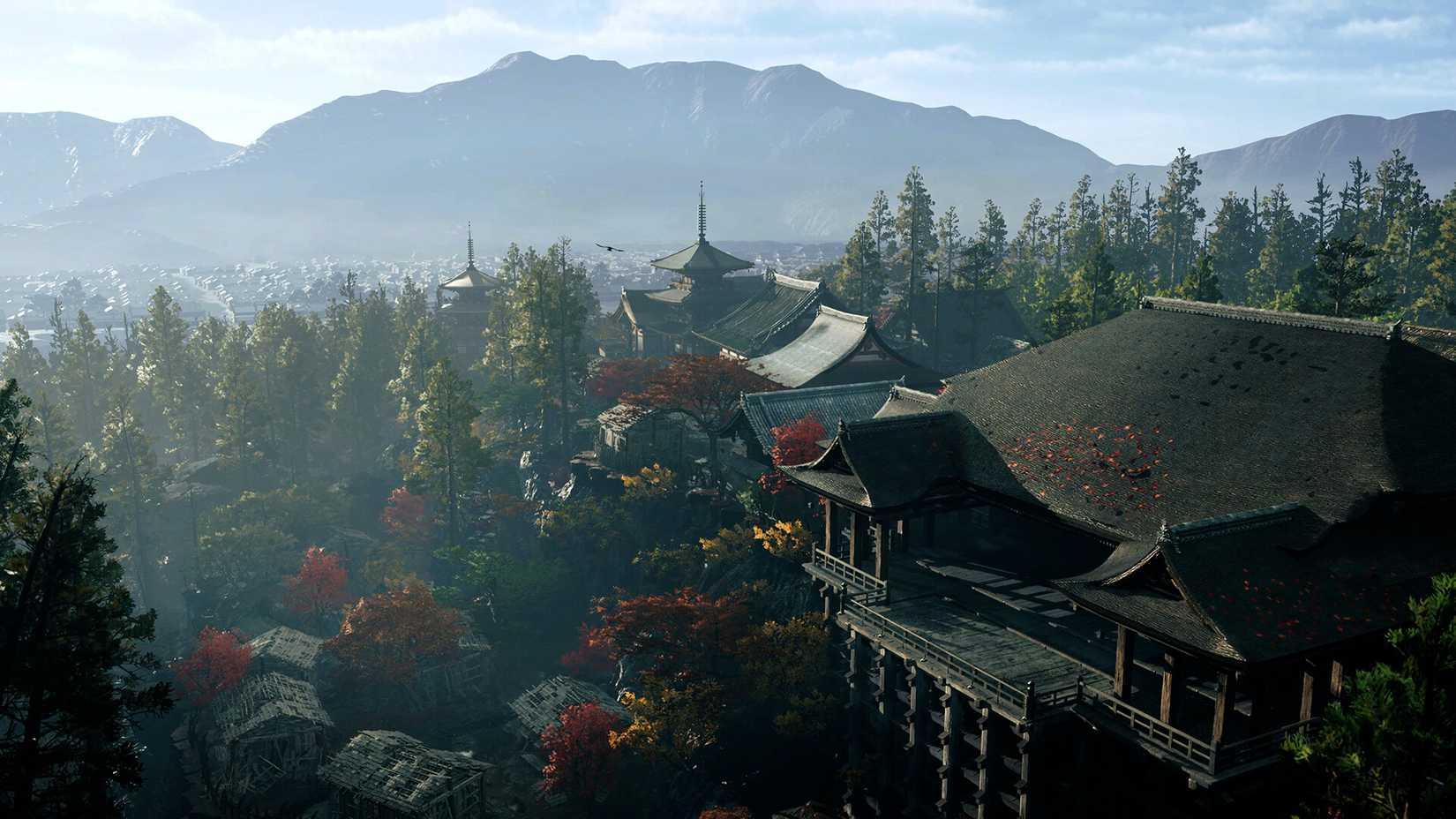 A temple in Onimusha.
