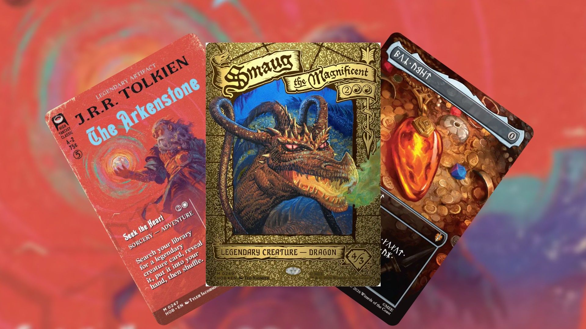 Here Are The Rarest Cards You Can Pull From The Hobbit MTG Set