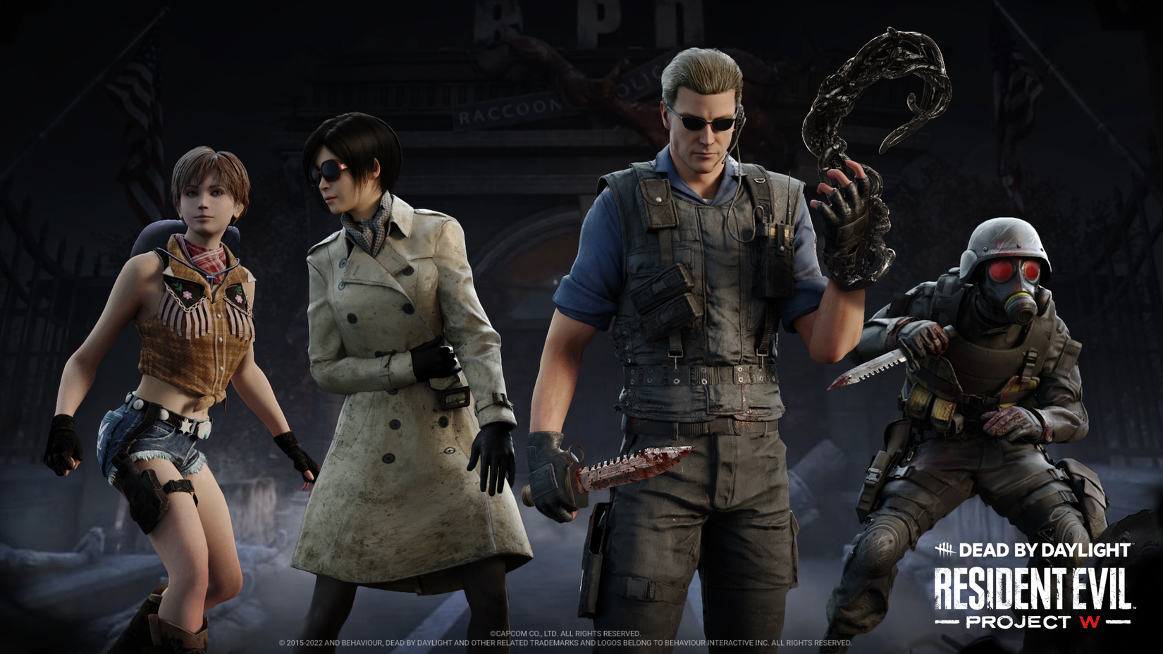 Resident Evil Dead by Daylight collaboration pack