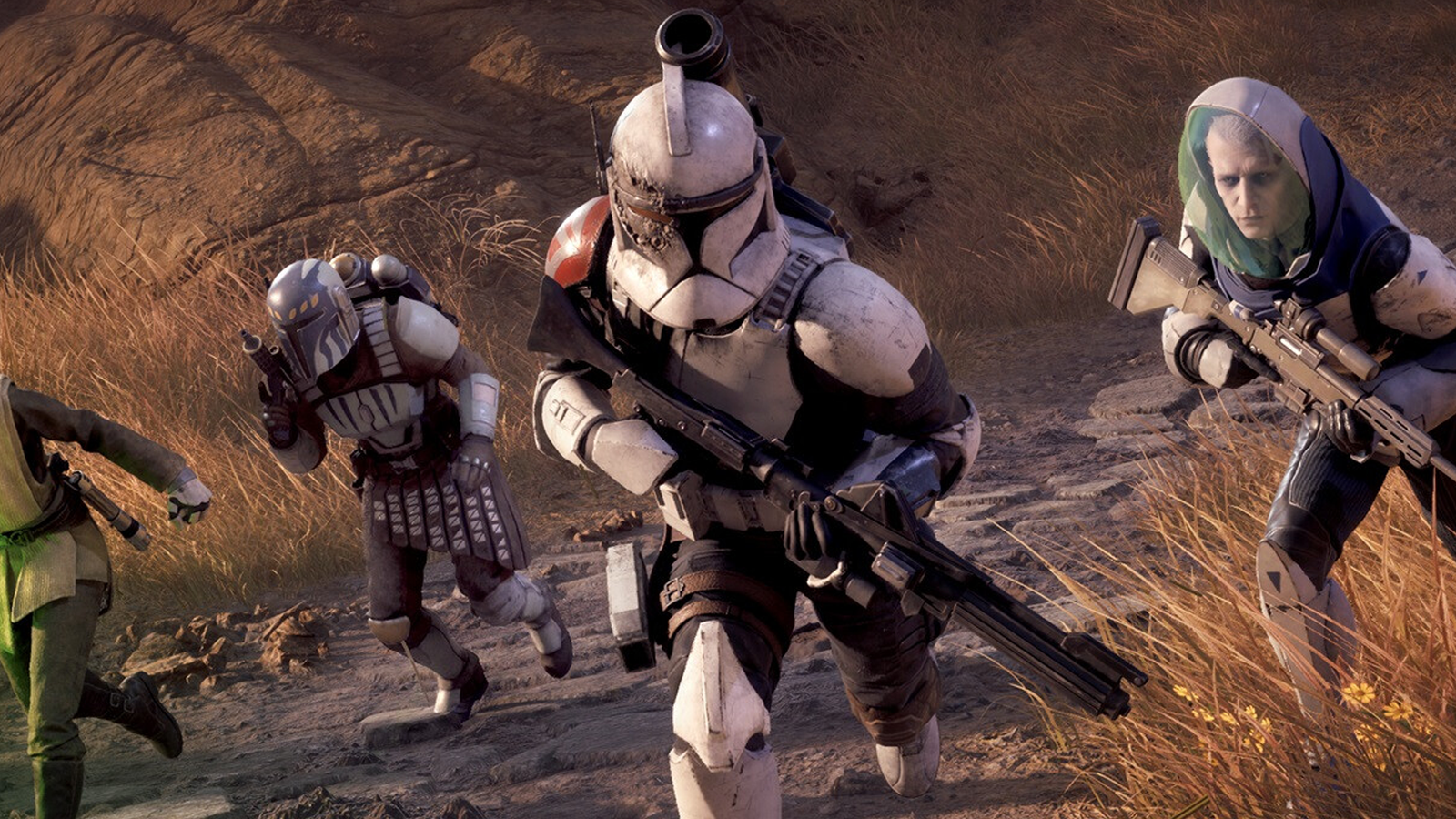 Clone soldier from Star Wars Zero Company