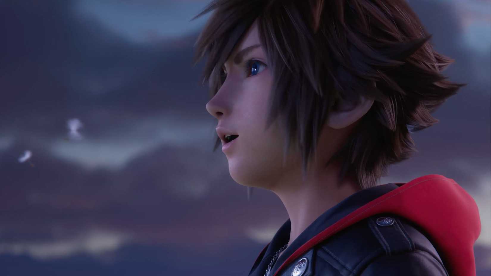 Sora in what appears to be the intro for Kingdom Hearts 4.