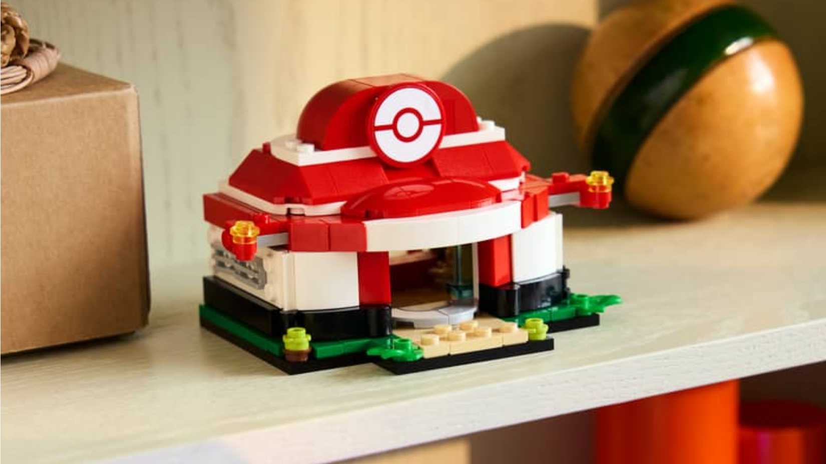 pokemon center lego set.