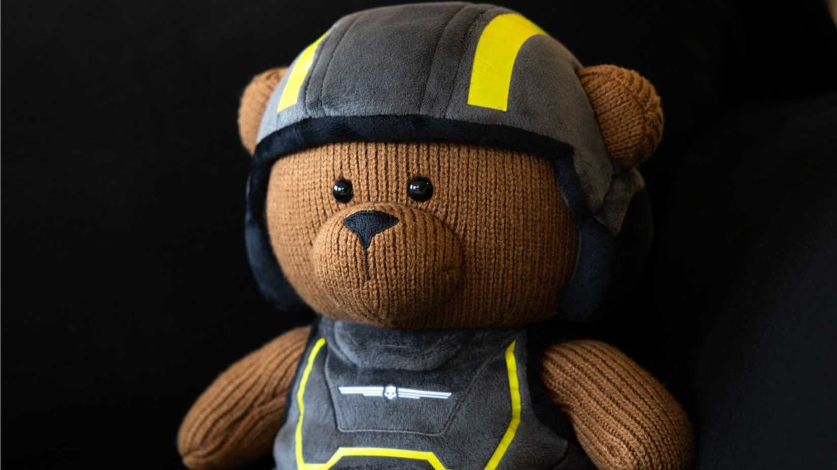 helldivers 2 teddy bear.