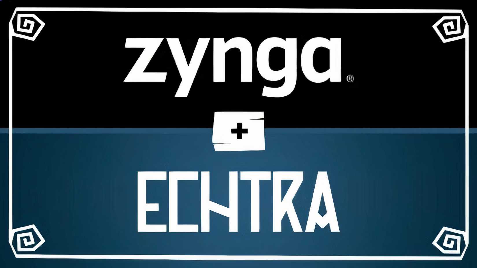 لۆگۆی یارییەکانی zynga و echtra.