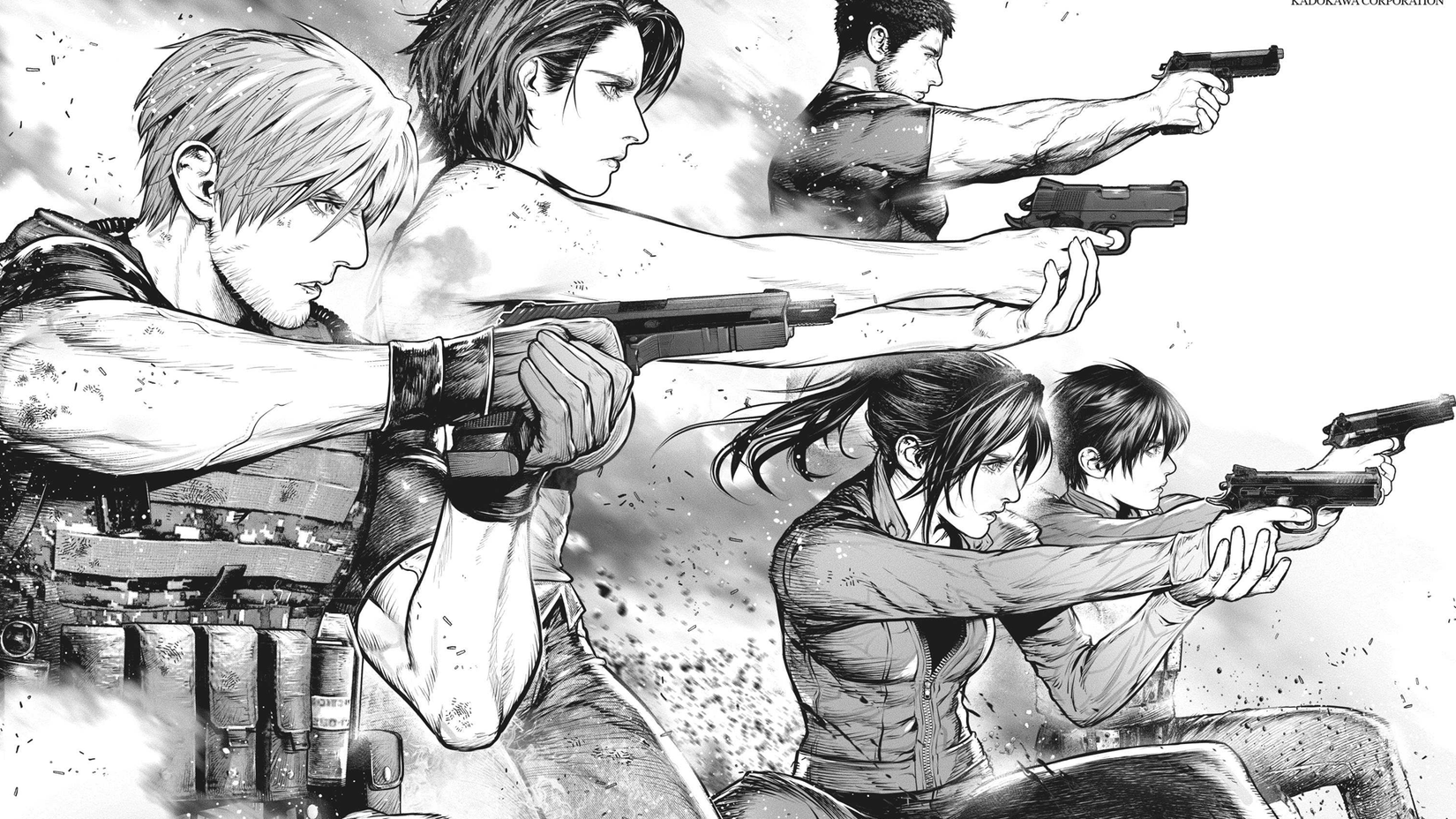Resident Evil Death Island Official Manga Screenshot