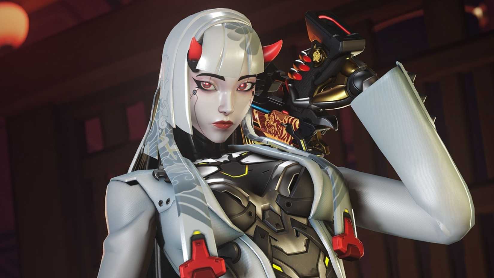 Shion posing in Overwatch 2.