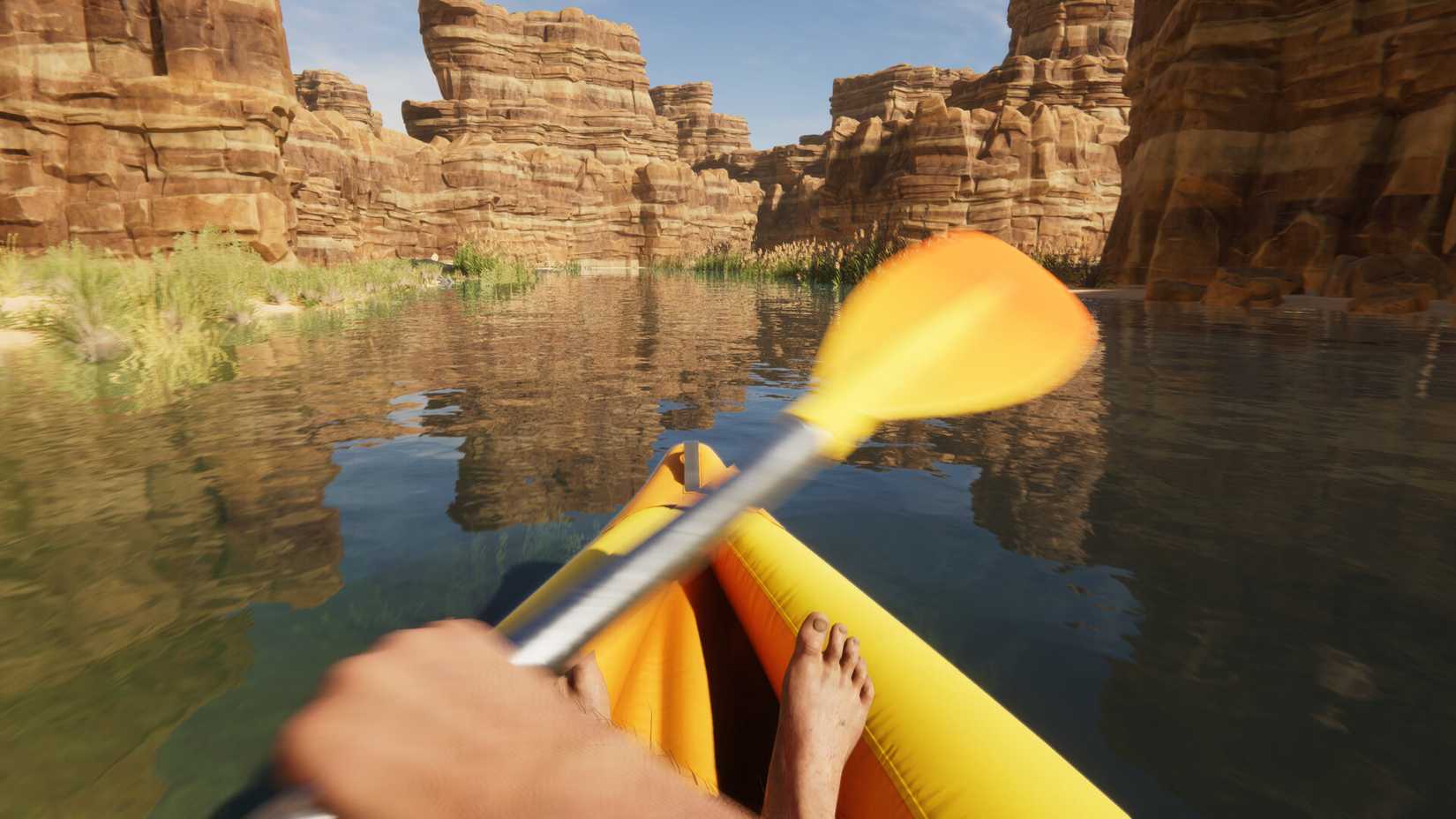 Stranded Deep 2 official kayak gameplay screenshot