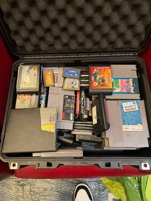 Mike Drucker's Retro Game Suitcase
