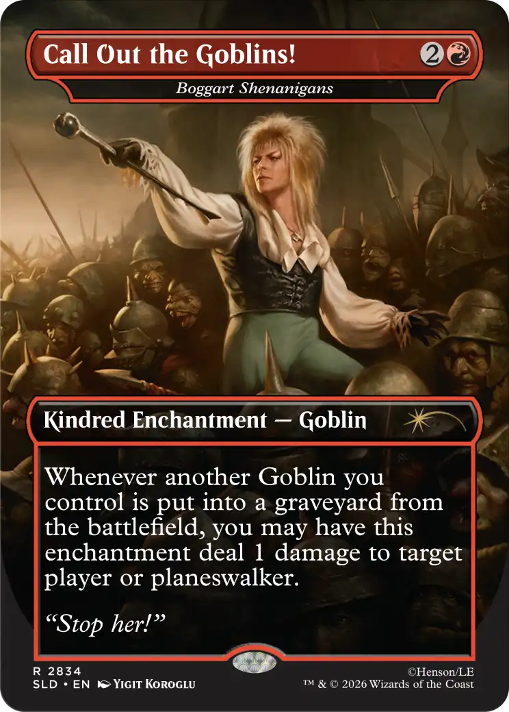 Call Out The Goblins MTG card