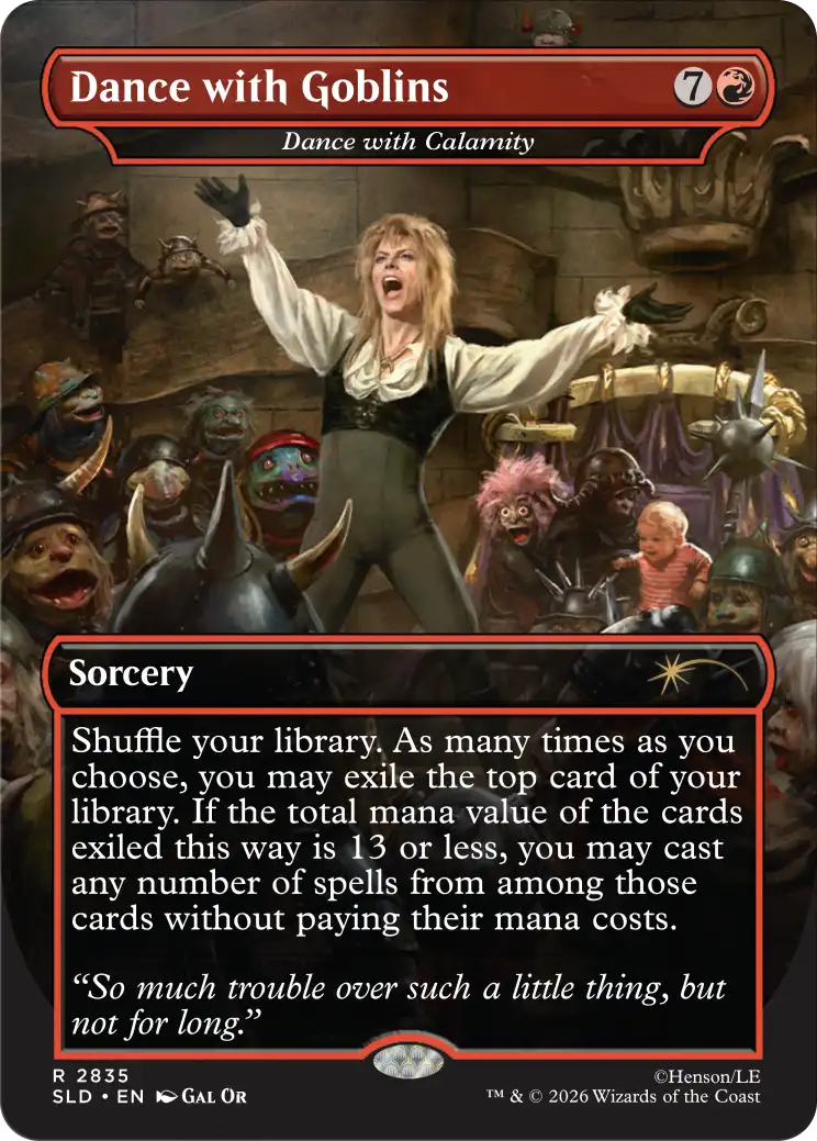 Dance With Goblins MTG Card.