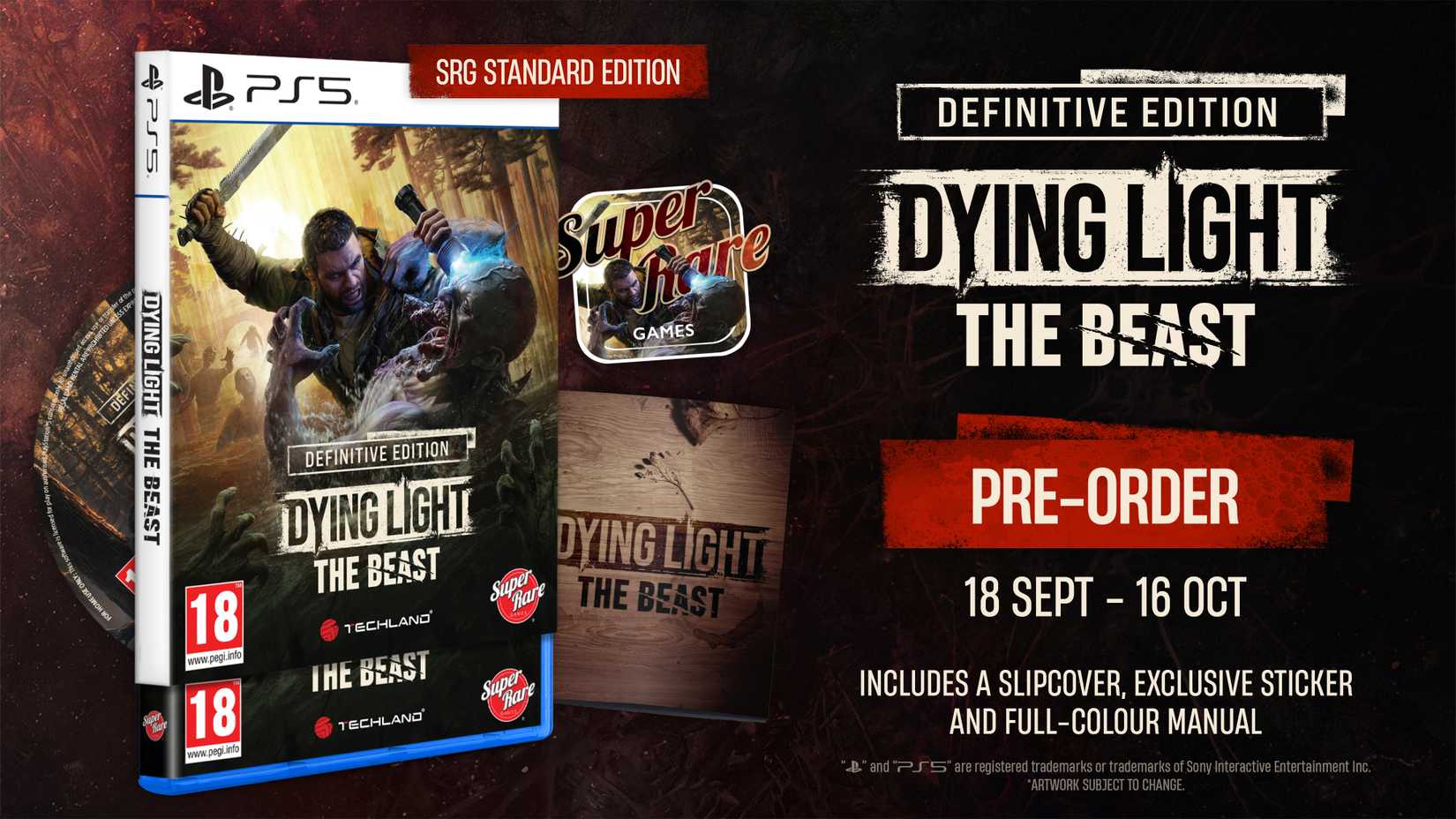 The Super Rare Games standard edition of Dying Light: The Beast.