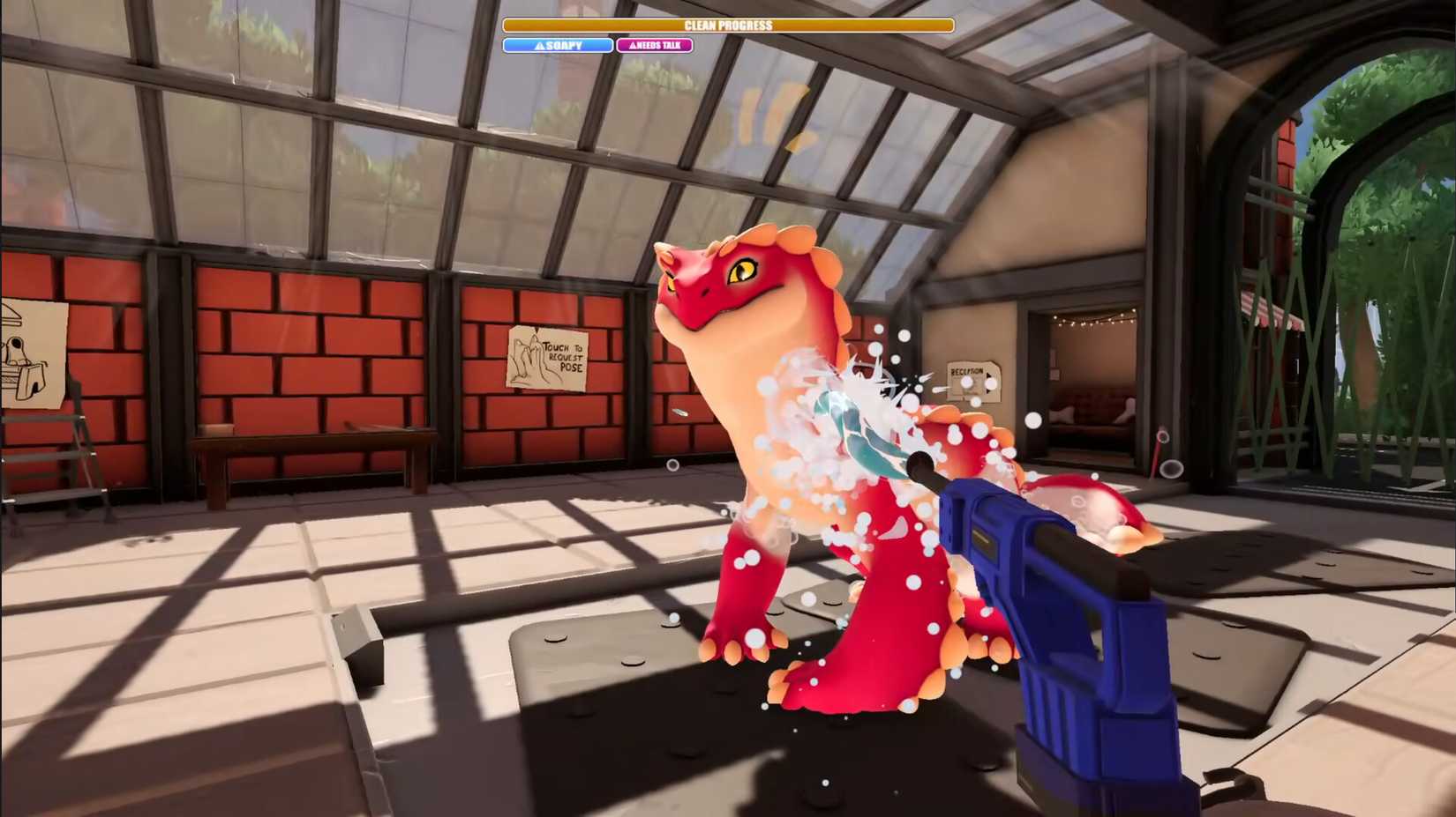 Drag'n Wash proudly features a variety of Kobolds, with ♀ dragons confirmed for a future update