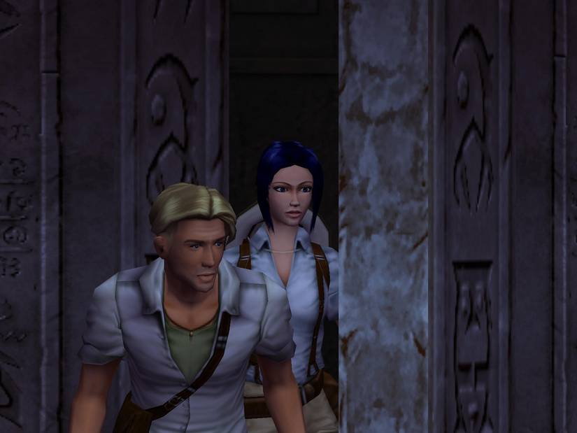 George and Nico in Broken Sword 3.