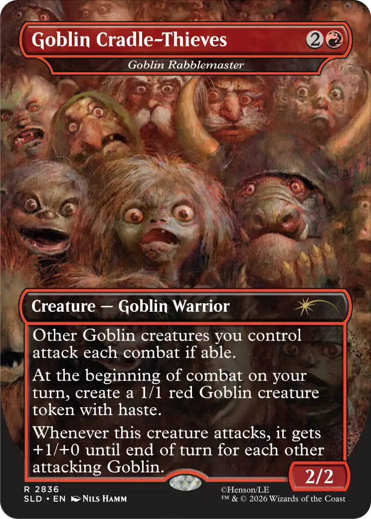 Goblin Cradle-Thieves MTG card.