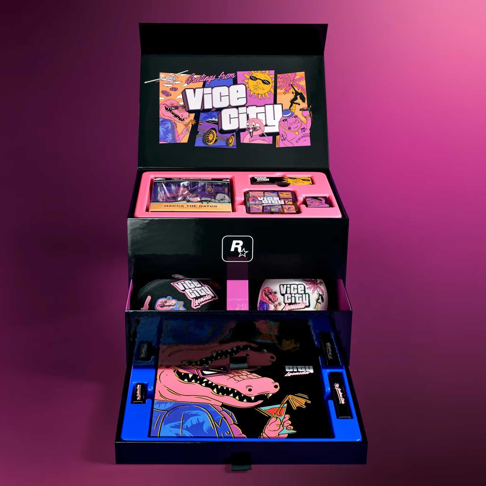 A shot of the Grand Theft Auto 6 collector's edition.