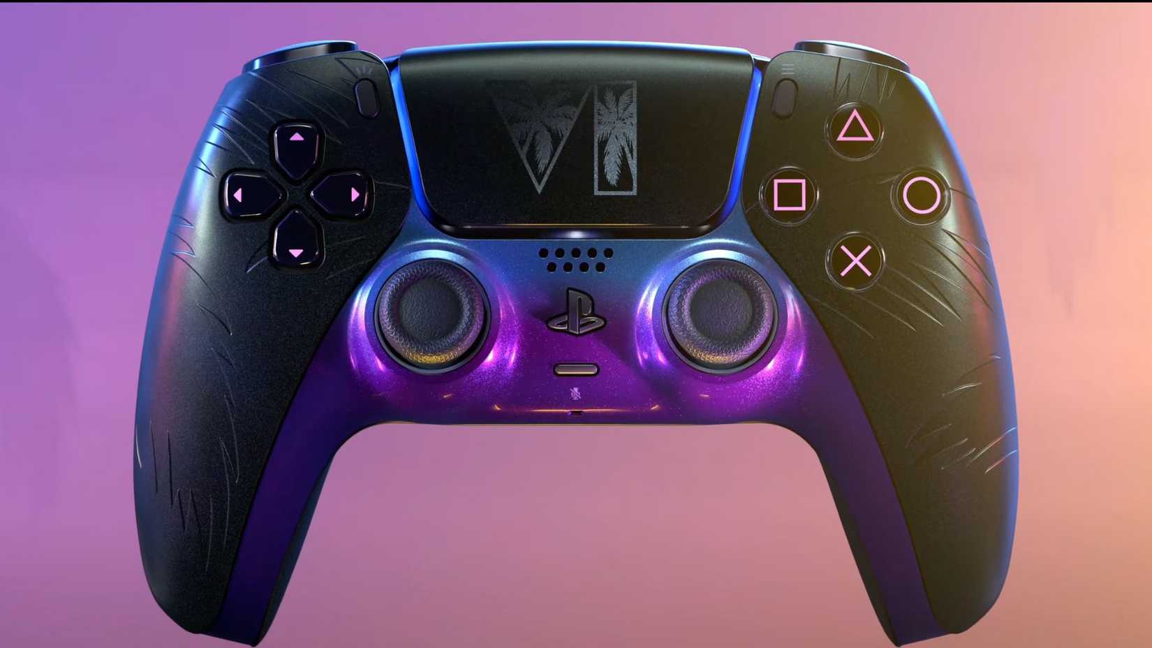 A black variant of the limited edition GTA 6 PS5 controller.