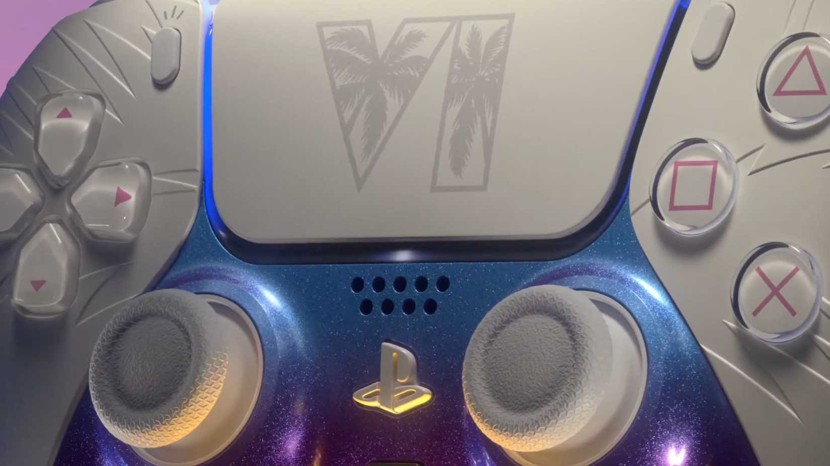 The White GTA 6 Dualsense.