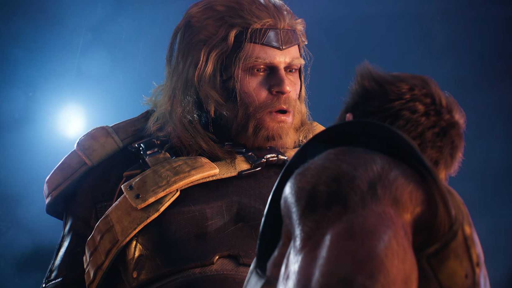 Sabretooth and Logan in Marvel's Wolverine.