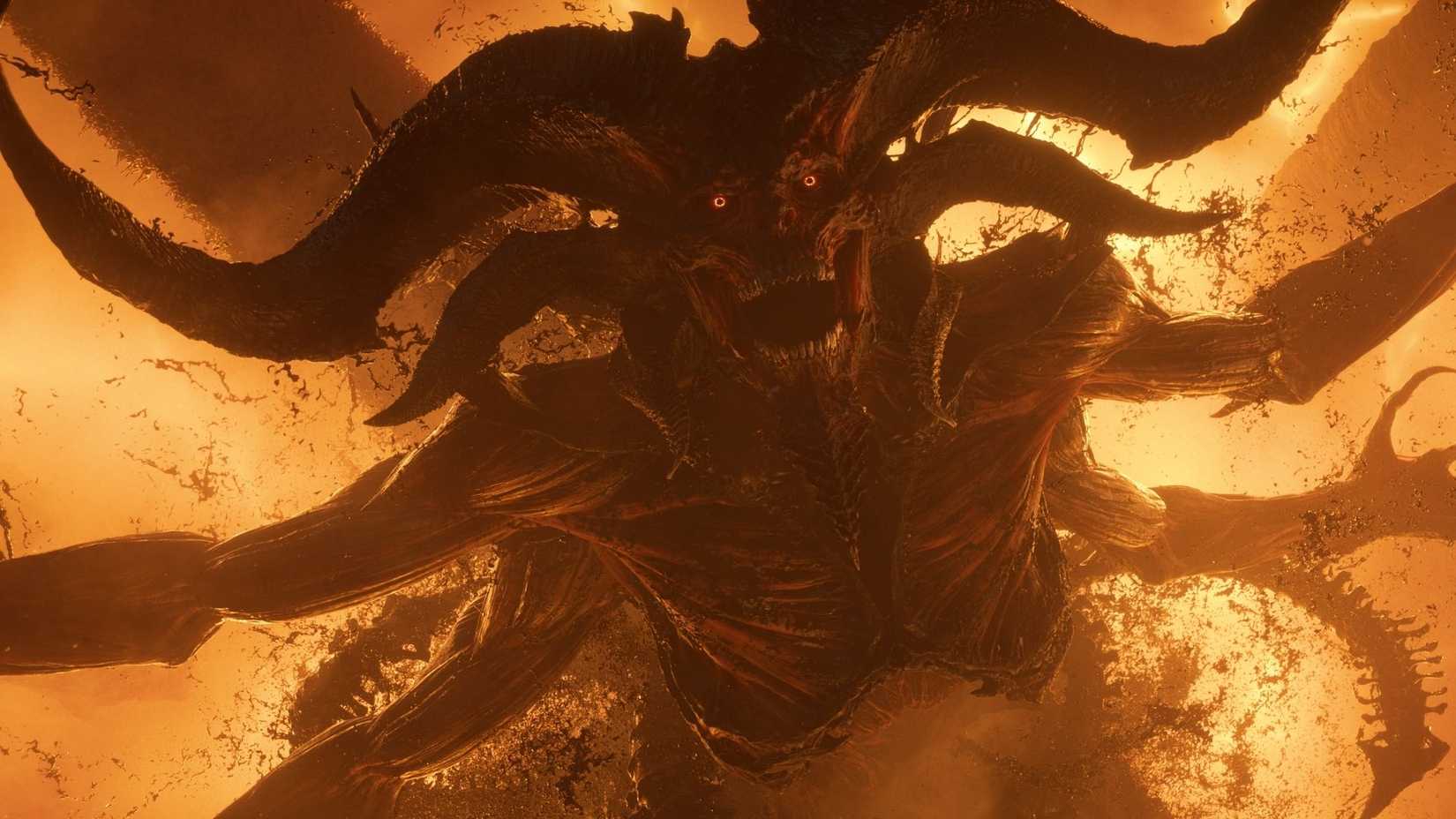 Mephisto screaming in Diablo 4.