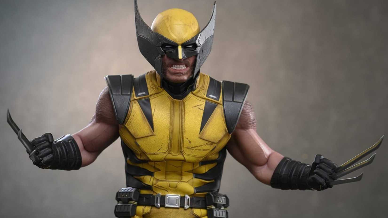 marvel's wolverine hot toys figure.