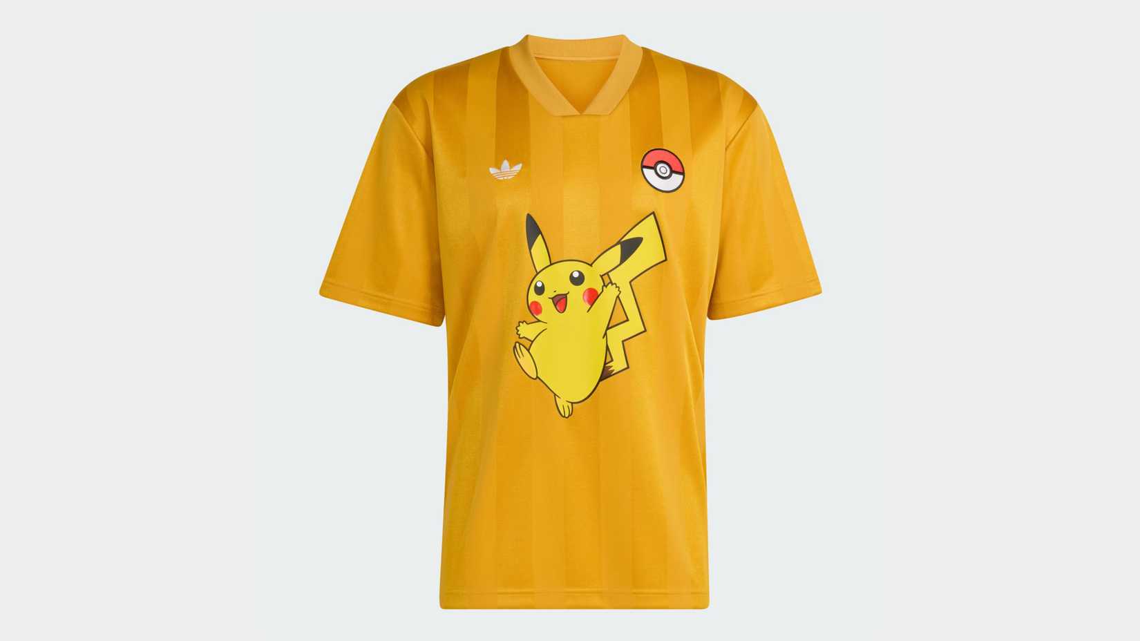 pokemon x adidas pikachu jersey.