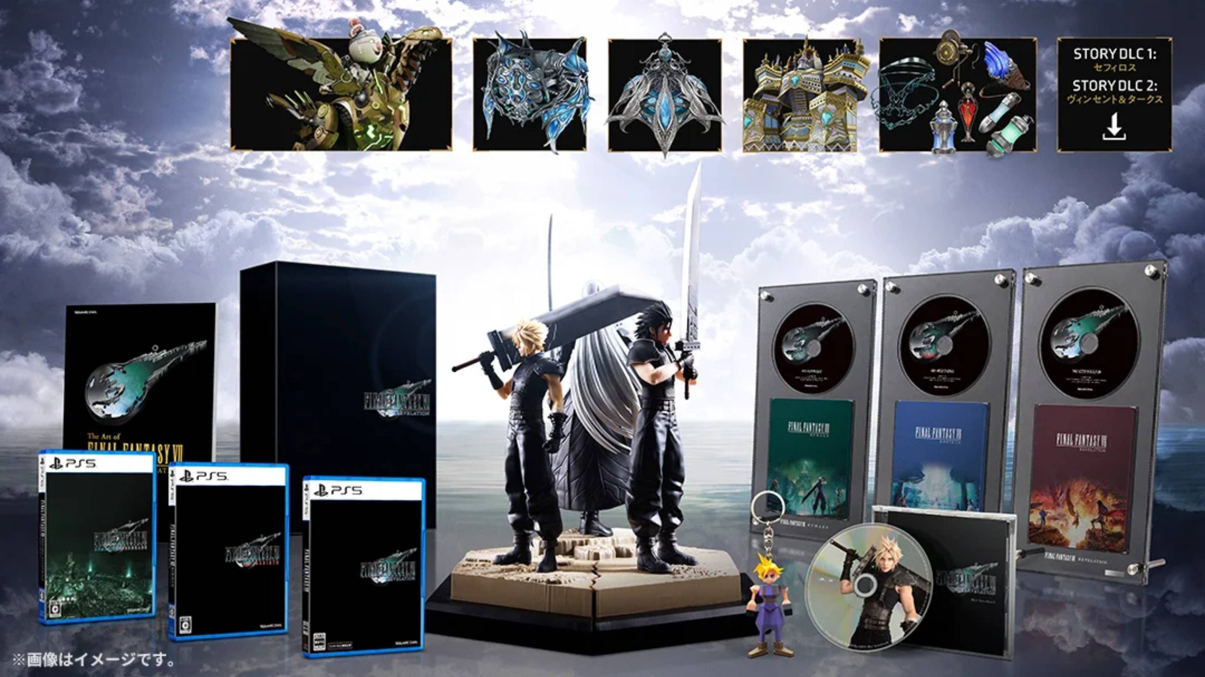 Final Fantasy 7 Remake Trilogy Complete Edition Bundle Revealed In