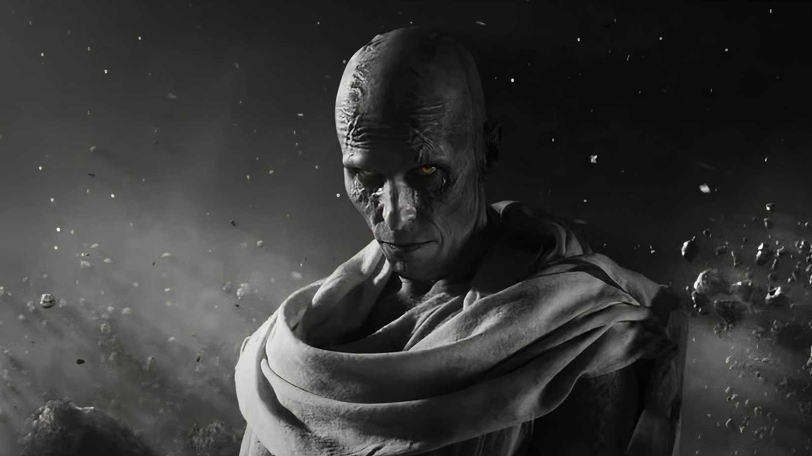 gorr the god butcher in thor love and thunder.