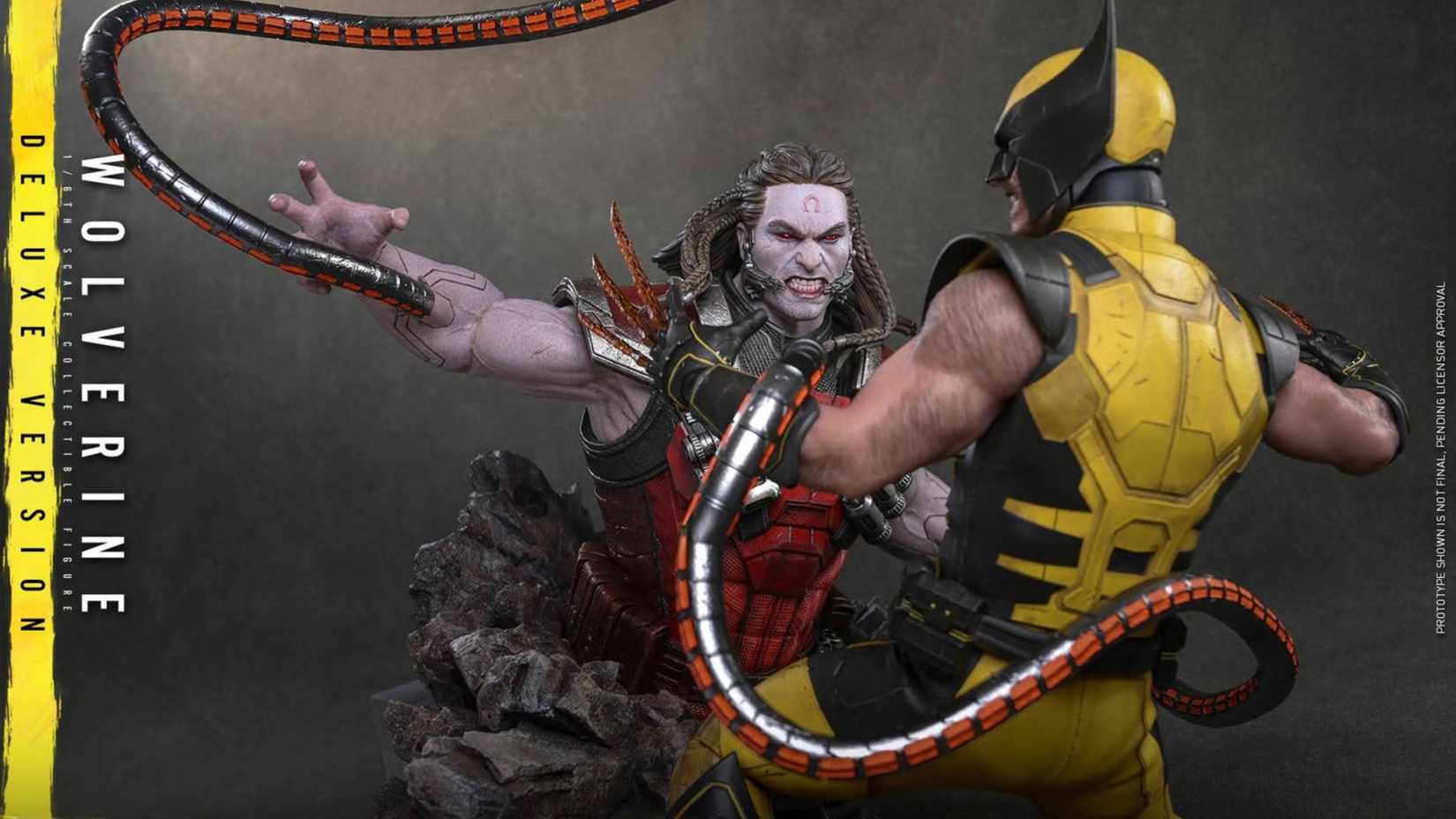 wolverine and omega red hot toys figure.