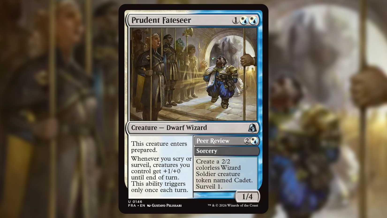 Prudent Fatseer MTG card from Reality Fracture.